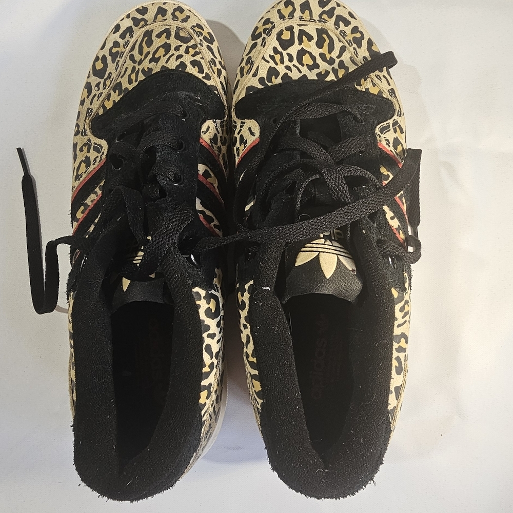 adidas Rivalry Low Leopard Print Size 10 - Picture 4 of 9